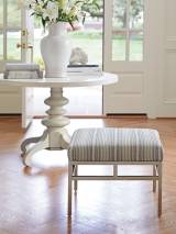 Lucca Metal Ottoman