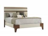Mandarin Upholstered Panel Bed 6/6 King