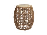 Madrid Woven Accent Table