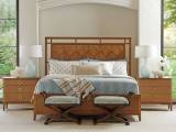 Rancho Mirage Panel Bed 6/6 King