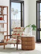 Banning Raffia Round Lamp Table