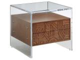 Arden Acrylic Lamp Table