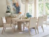 Aiden Channeled Upholstered Side Chair