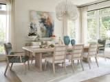 Aiden Channeled Upholstered Arm Chair