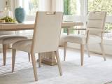 Aiden Channeled Upholstered Side Chair