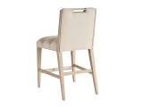 Greer Channeled Upholstered Counter Stool
