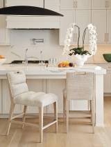 Greer Channeled Upholstered Counter Stool