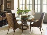 Latitude Dining Table With 60 Inch Glass Top