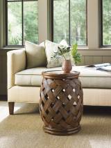 Hibiscus Round Accent Table