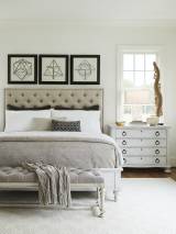 Sag Harbor Tufted Upholstered Bed 6/6 King