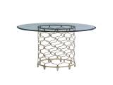 Bollinger Round Dining Table With 72 Inch Glass Top