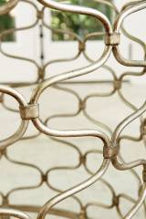 Bollinger Round Dining Table With 72 Inch Glass Top
