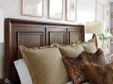 Walnut Creek Wood Panel Headboard 6/6 King