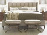Beldon Leather Ottoman