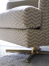 Graves Swivel Chair - Brass