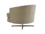 Graves Swivel Chair - Polished Chrome