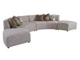 Alston Armless Curved Sofa