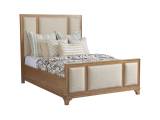 Crystal Cove Upholstered Panel Bed 6/6 King