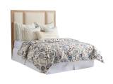 Crystal Cove Upholstered Panel Bed 6/6 King