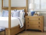 Balboa Island Raffia Hall Chest