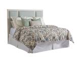 Crystal Cove Custom Upholstered Panel Headboard 6/6 King