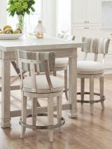 Cliffside Swivel Upholstered Counter Stool