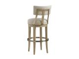 Cliffside Swivel Upholstered Bar Stool