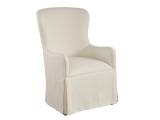 Aliso Upholstered Host Chair W/Casters