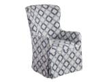 Aliso Upholstered Host Chair W/Casters