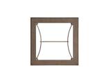 Bluff Metal And Glass End Table