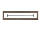 Bluff Metal And Glass Console