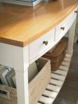 Temple Bowfront Console Table