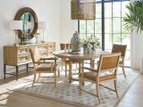 Colburn Leather Upholstered Arm Chair