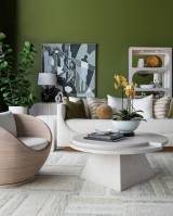 Solimar Round Cocktail Table