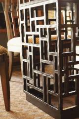 South Sea Dining Table With 60 Inch Glass Top
