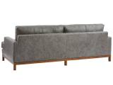 Horizon Leather Sofa - Calais Brass