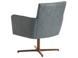 Brooks Leather Swivel Chair - Calais Brass