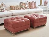 Winslow Leather Ottoman