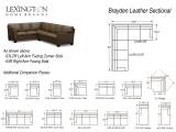 Brayden Leather Sectional
