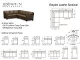 Brayden Leather Sectional