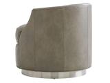 Piper Leather Swivel Chair
