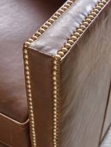 Hinsdale Leather Swivel Chair