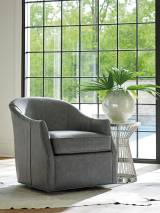 Escala Leather Swivel Chair