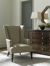 Brockton Leather Wing Chair
