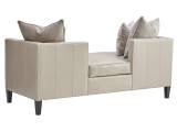 Sebastian Leather Settee