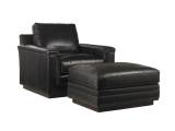 Balance Leather Ottoman