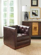 Fremont Leather Swivel Chair