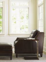 Conrad Leather Ottoman