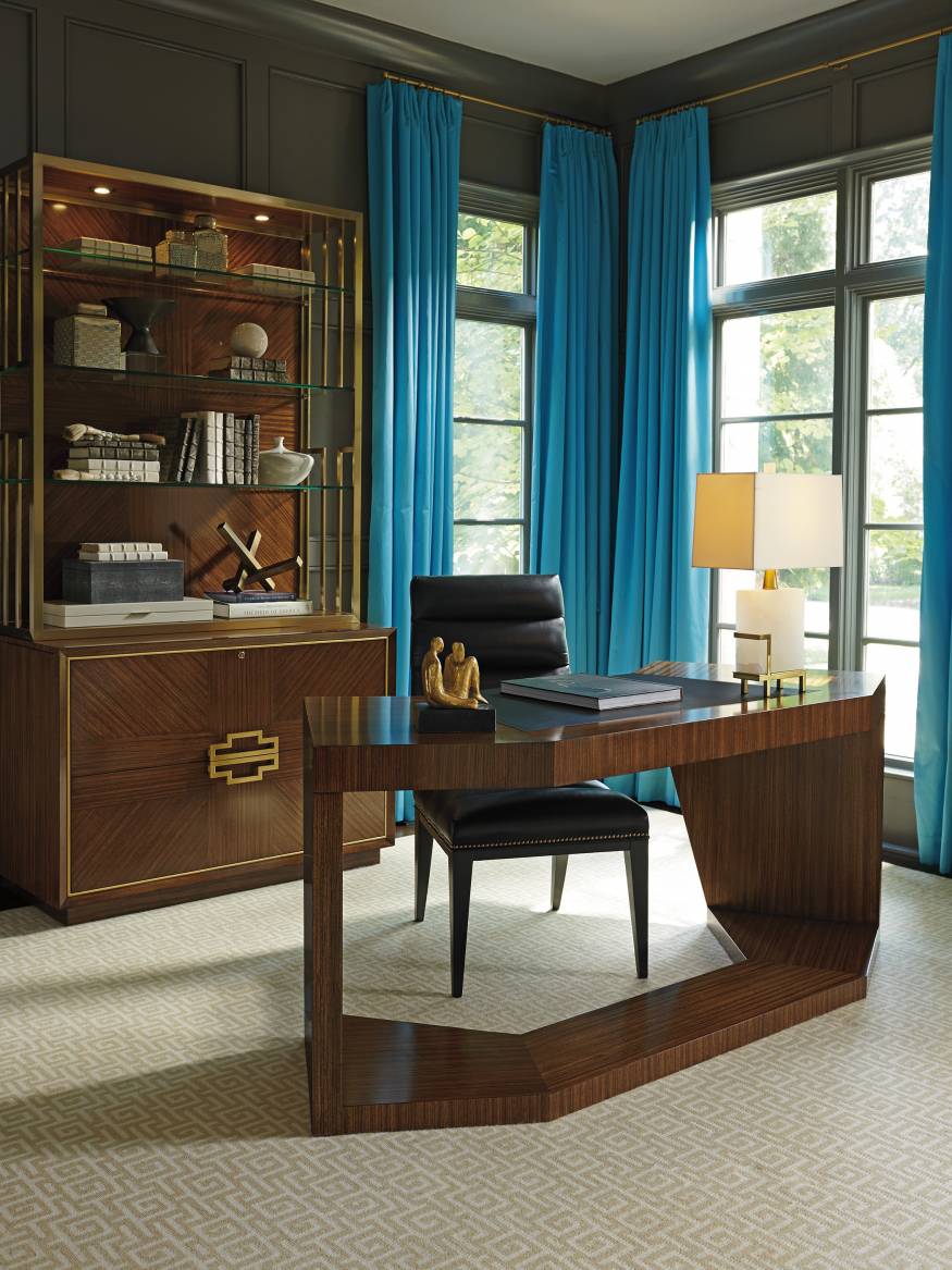 Paragon Angled Writing Table | Lexington Home Brands