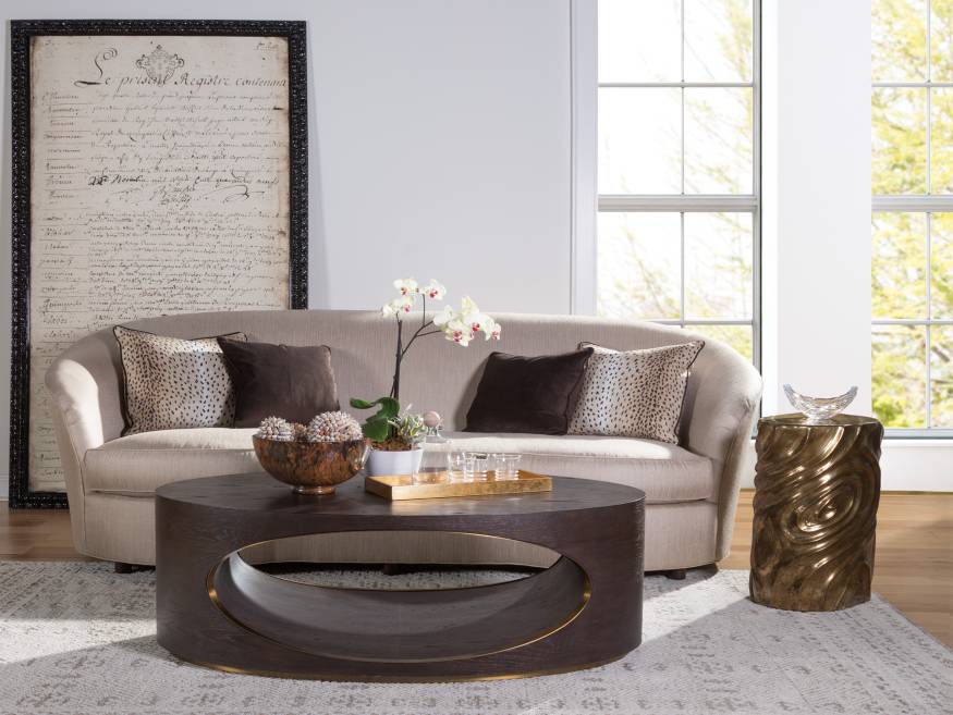 2170-949 | Verbatim Oval Cocktail Table | Verbatim| Lexington Home
